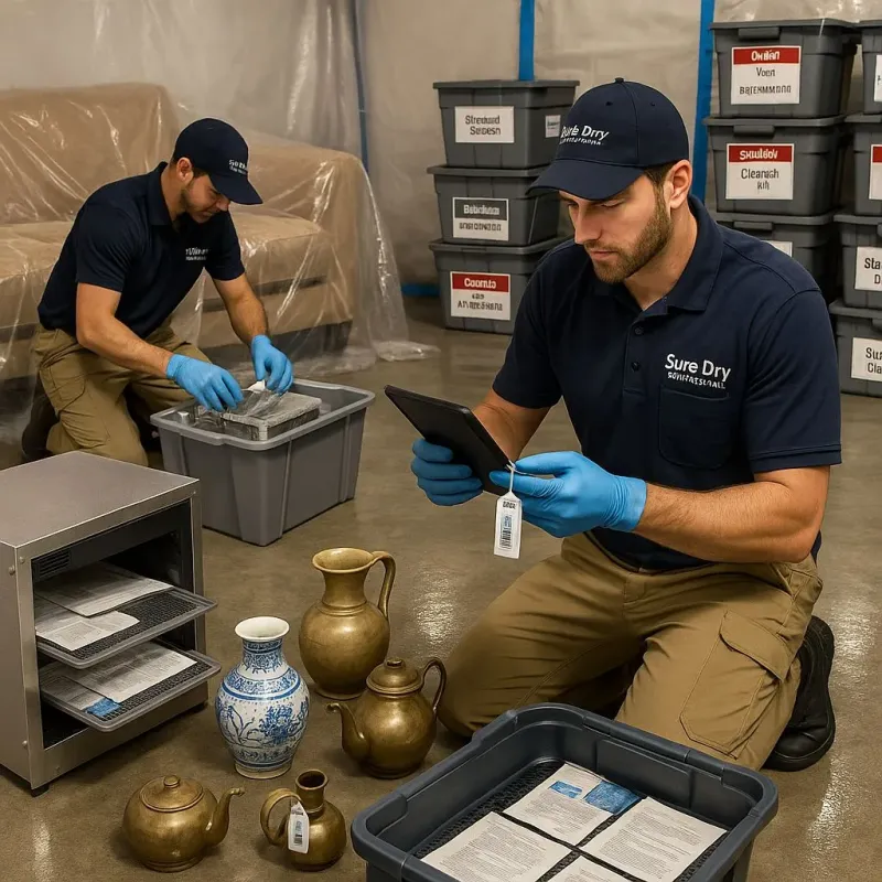 Content Protection and Restoration process in Covington, LA